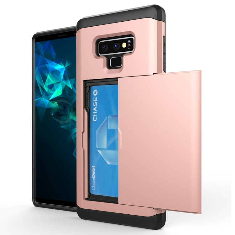 Shockproof Rugged Armor Protective Case for Galaxy Note 9, with Card Slot