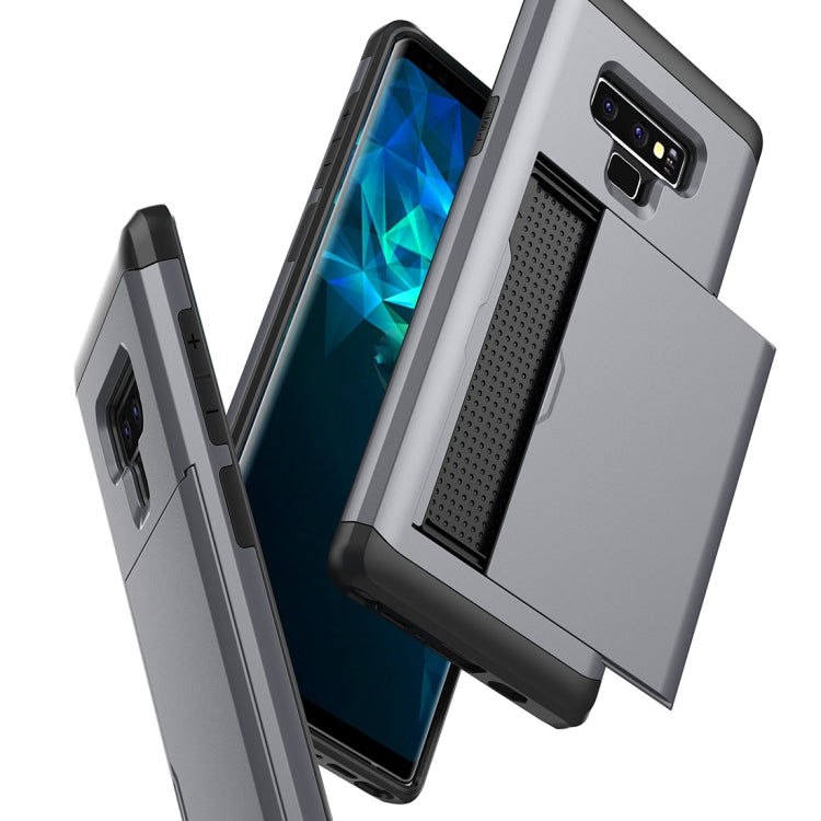 Shockproof Rugged Armor Protective Case for Galaxy Note 9, with Card Slot