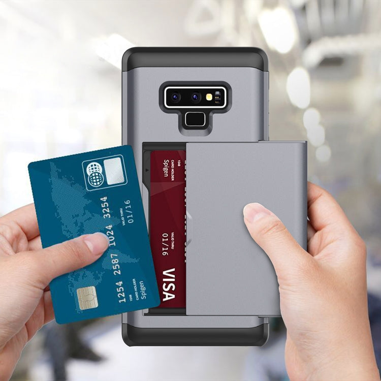Shockproof Rugged Armor Protective Case for Galaxy Note 9, with Card Slot