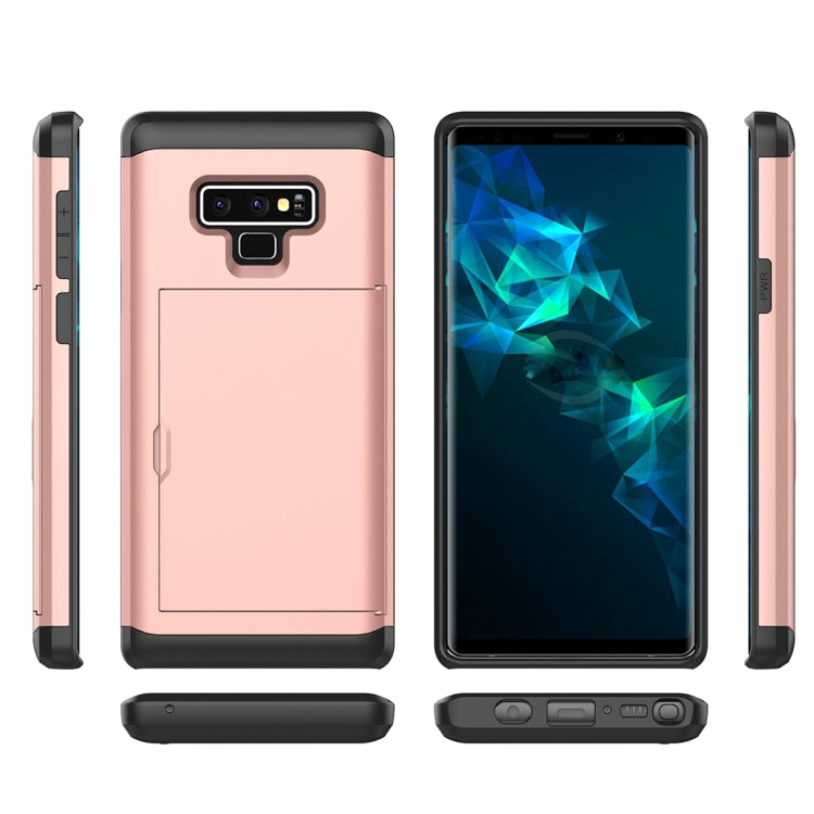 Shockproof Rugged Armor Protective Case for Galaxy Note 9, with Card Slot