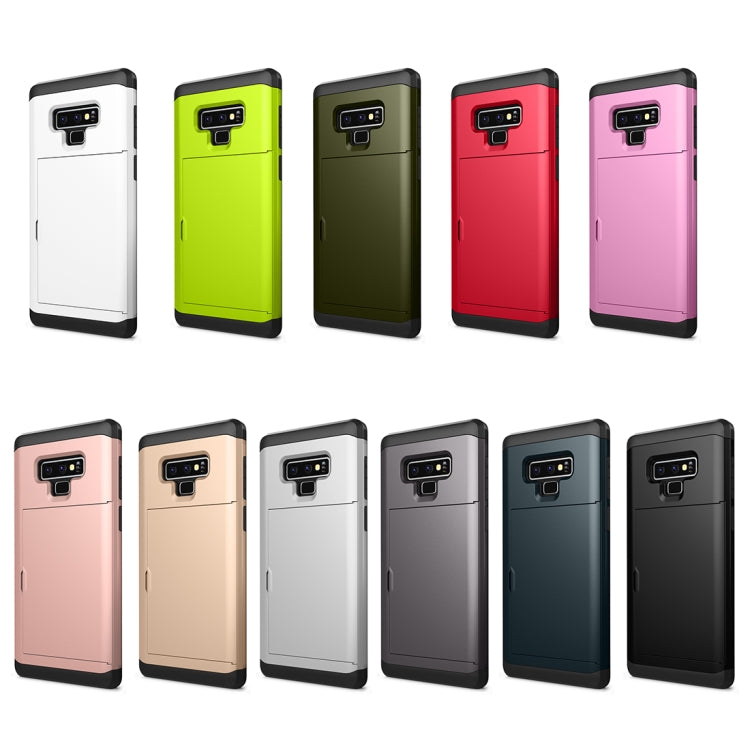 Shockproof Rugged Armor Protective Case for Galaxy Note 9, with Card Slot
