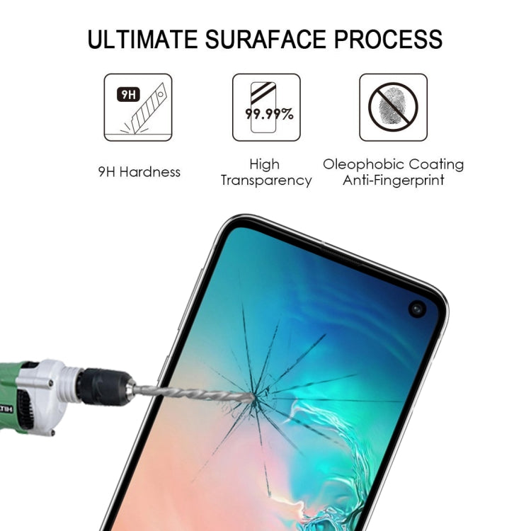 9H 2.5D Premium Curved Screen Crystal Tempered Glass Film for Galaxy S10 E, For Galaxy S10 E