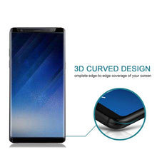Load image into Gallery viewer, Full Glue 3D Curved Silk-screen Non-full Screen Tempered Glass Screen Protector with Fully Adhesive For Galaxy Note 8