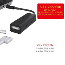 Load image into Gallery viewer, 3 in 1 MagSafe 1 / 2 + PD Port + USB to USB-C / Type-C Converter Adapter