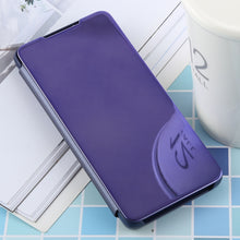 Load image into Gallery viewer, PU Electroplating Mirror Horizontal Flip Leather Case for Galaxy S10 Plus, with Holder, For Galaxy S10 Plus