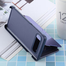 Load image into Gallery viewer, PU Electroplating Mirror Horizontal Flip Leather Case for Galaxy S10 Plus, with Holder, For Galaxy S10 Plus