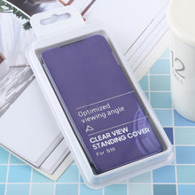 Load image into Gallery viewer, PU Electroplating Mirror Horizontal Flip Leather Case for Galaxy S10 Plus, with Holder, For Galaxy S10 Plus