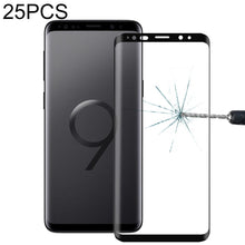 Load image into Gallery viewer, 25 PCS For Galaxy S9 0.33mm 9H Surface Hardness 3D Curved Edge Anti-scratch Full Screen HD Fully Adhesive Glass Screen Protector