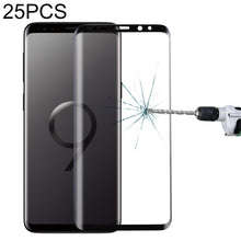 Load image into Gallery viewer, 25 PCS For Galaxy S9 Plus 9H Surface Hardness 3D Curved Edge Anti-scratch Full Screen HD Tempered Glass Screen Protector, For Galaxy S9 Plus