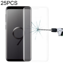 Load image into Gallery viewer, 25 PCS For Galaxy S9 Plus 9H Surface Hardness 3D Curved Edge Anti-scratch Full Screen HD Tempered Glass Screen Protector, For Galaxy S9 Plus