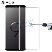 Load image into Gallery viewer, 25 PCS For Galaxy S9 Plus Case Friendly Screen Curved Tempered Glass Film