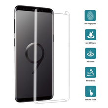 Load image into Gallery viewer, 25 PCS For Galaxy S9 Plus Case Friendly Screen Curved Tempered Glass Film