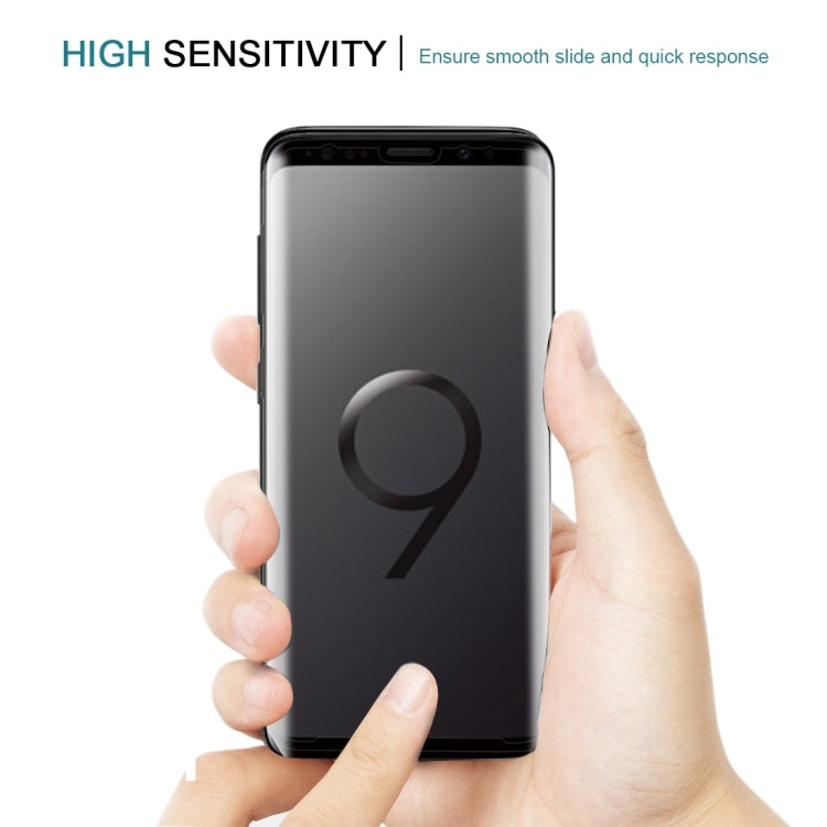 25 PCS For Galaxy S9 9H Surface Hardness 3D Curved Edge Anti-scratch Full Screen HD Tempered Glass Screen Protector, For Galaxy S9, For Galaxy S9, Full (25 PCS)