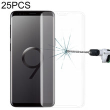 Load image into Gallery viewer, 25 PCS For Galaxy S9 9H Surface Hardness 3D Curved Edge Anti-scratch Full Screen HD Tempered Glass Screen Protector, For Galaxy S9, Full (25 PCS), For Galaxy S9