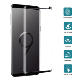 25 PCS For Galaxy S9 9H Surface Hardness 3D Curved Edge Anti-scratch Non-full Screen HD Tempered Glass Screen Protector