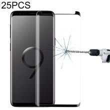 Load image into Gallery viewer, 25 PCS For Galaxy S9 9H Surface Hardness 3D Curved Edge Anti-scratch Non-full Screen HD Tempered Glass Screen Protector, For Galaxy S9, Non-full (25 PCS), For Galaxy S9