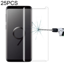 Load image into Gallery viewer, 25 PCS For Galaxy S9 9H Surface Hardness 3D Curved Edge Anti-scratch Non-full Screen HD Tempered Glass Screen Protector, For Galaxy S9, Non-full (25 PCS), For Galaxy S9