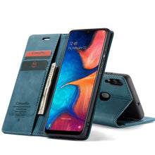 Load image into Gallery viewer, CaseMe-013 Multifunctional Retro Frosted Horizontal Flip Leather Case for Galaxy A20 / A30, with Card Slot &amp; Holder &amp; Wallet