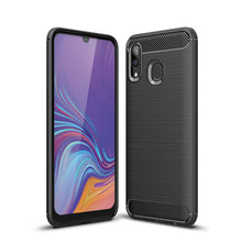 Load image into Gallery viewer, Brushed Texture Carbon Fiber Shockproof TPU Case for Galaxy A30