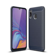 Load image into Gallery viewer, Brushed Texture Carbon Fiber Shockproof TPU Case for Galaxy A30
