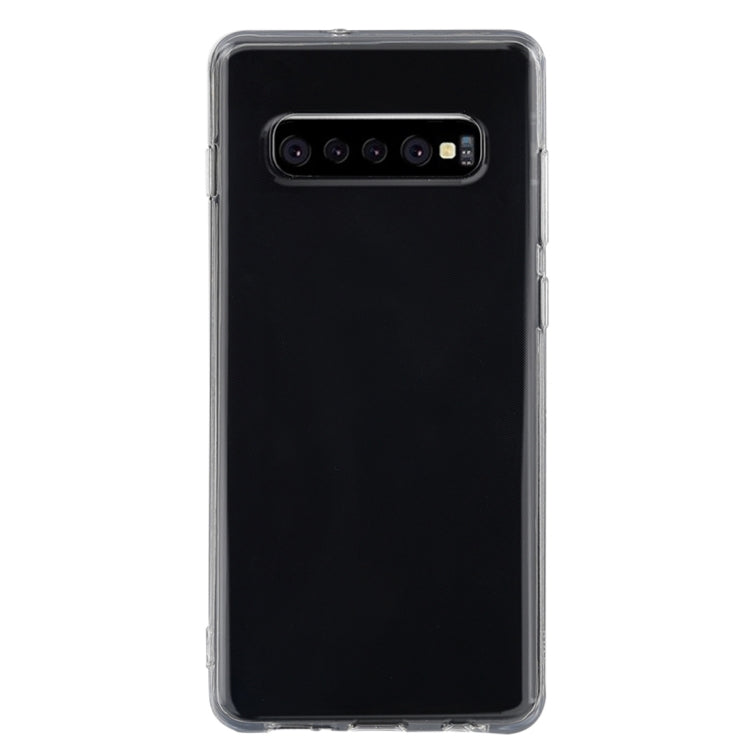 0.75mm Ultrathin Transparent TPU Soft Protective Case for Samsung Galaxy S10 Plus
