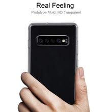 Load image into Gallery viewer, 0.75mm Ultrathin Transparent TPU Soft Protective Case for Samsung Galaxy S10 Plus