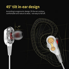 Load image into Gallery viewer, QKZ CK8 HiFi In-ear Four Unit Sports Music Headphones