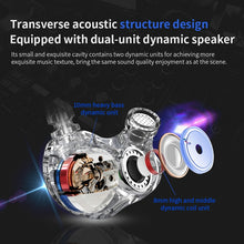 Load image into Gallery viewer, QKZ CK9 HiFi In-ear Four Unit Sports Music Headphones