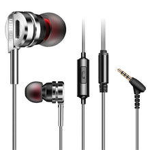 Load image into Gallery viewer, QKZ DM9 High-quality In-ear All-metal Sports Music Headphones, Microphone Version