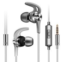 Load image into Gallery viewer, QKZ EQ1 CNC Metal Shark Fin Headphones Sports Music Headphones, Microphone Version