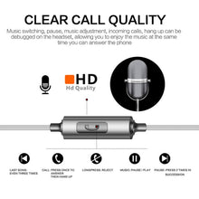 Load image into Gallery viewer, QKZ EQ1 CNC Metal Shark Fin Headphones Sports Music Headphones, Microphone Version