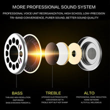 Load image into Gallery viewer, QKZ EQ1 CNC Metal Shark Fin Headphones Sports Music Headphones, Microphone Version