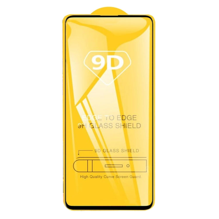 For Galaxy A51 9D Full Glue Full Screen Tempered Glass Film