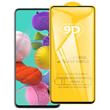 For Galaxy A51 9D Full Glue Full Screen Tempered Glass Film