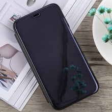 Load image into Gallery viewer, Electroplating Mirror Horizontal Flip Case for Galaxy J2 Core, with Holder, Galaxy J2 Core