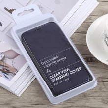 Load image into Gallery viewer, Electroplating Mirror Horizontal Flip Case for Galaxy J2 Core, with Holder, Galaxy J2 Core