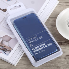 Load image into Gallery viewer, Electroplating Mirror Horizontal Flip Case for Galaxy J2 Core, with Holder, Galaxy J2 Core