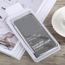 Load image into Gallery viewer, Electroplating Mirror Horizontal Flip Case for Galaxy J2 Core, with Holder