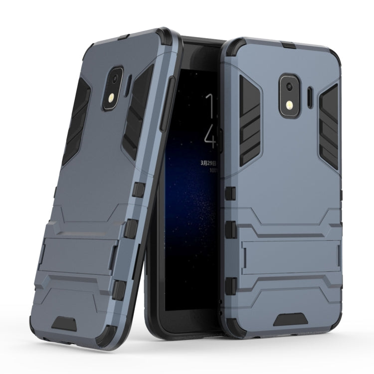 Shockproof PC + TPU Case for Galaxy J2 Core, with Holder