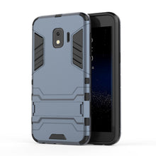 Load image into Gallery viewer, Shockproof PC + TPU Case for Galaxy J2 Core, with Holder, For Samsung Galaxy J2 Core