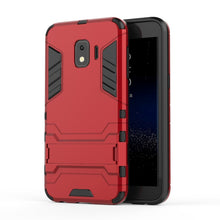 Load image into Gallery viewer, Shockproof PC + TPU Case for Galaxy J2 Core, with Holder, For Samsung Galaxy J2 Core