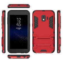 Load image into Gallery viewer, Shockproof PC + TPU Case for Galaxy J2 Core, with Holder, For Samsung Galaxy J2 Core