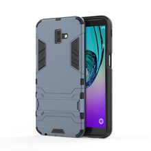 Load image into Gallery viewer, Shockproof PC + TPU Case for Galaxy J6+, with Holder