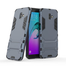Load image into Gallery viewer, Shockproof PC + TPU Case for Galaxy J6+, with Holder