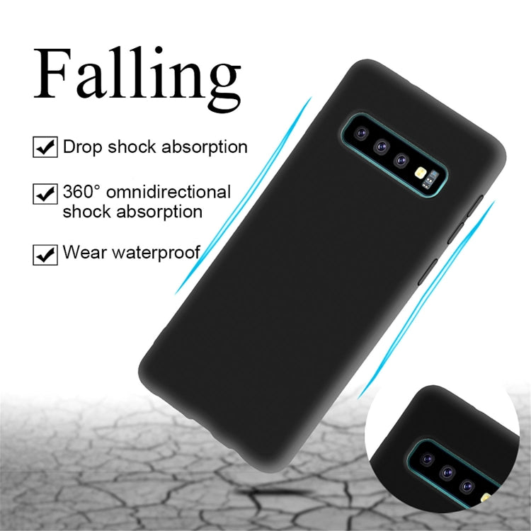 Frosted Soft TPU Protective Case for Galaxy S10+