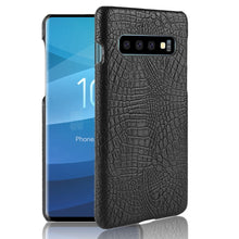 Load image into Gallery viewer, Shockproof Crocodile Texture PC + PU Case for Galaxy S10