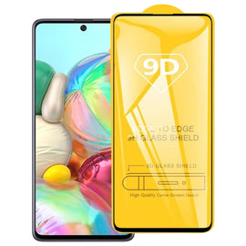 9D Full Glue Full Screen Tempered Glass Film for Samsumg Galaxy F55 / M55 / M54 / A71 / A73 / F54