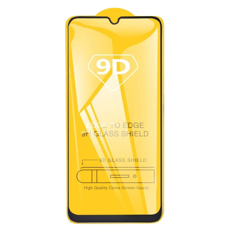 For Galaxy A10s 9D Full Glue Full Screen Tempered Glass Film