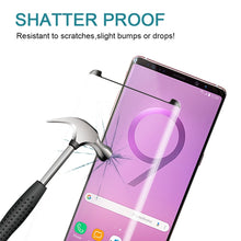 Load image into Gallery viewer, 25 PCS Case Friendly Edge Glue Tempered Glass Film for Galaxy Note 9