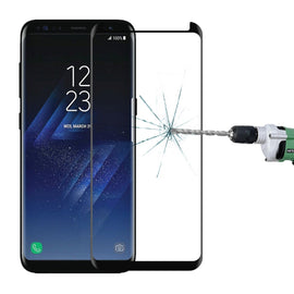 For Galaxy S8+ / G955 0.26mm 9H Surface Hardness 3D Explosion-proof Non-full Screen Curved Case Friendly Tempered Glass Film, For Galaxy S8+ / G955 Black Frame, For S8+ / G955, Galaxy S8+, For Galaxy S8+ / G955